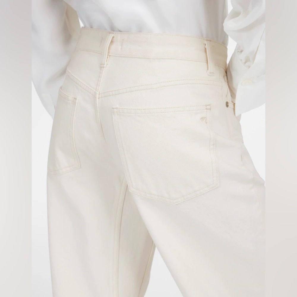 madewell | the darted barrel-leg jeans- vintage canvas - Picture 6 of 13